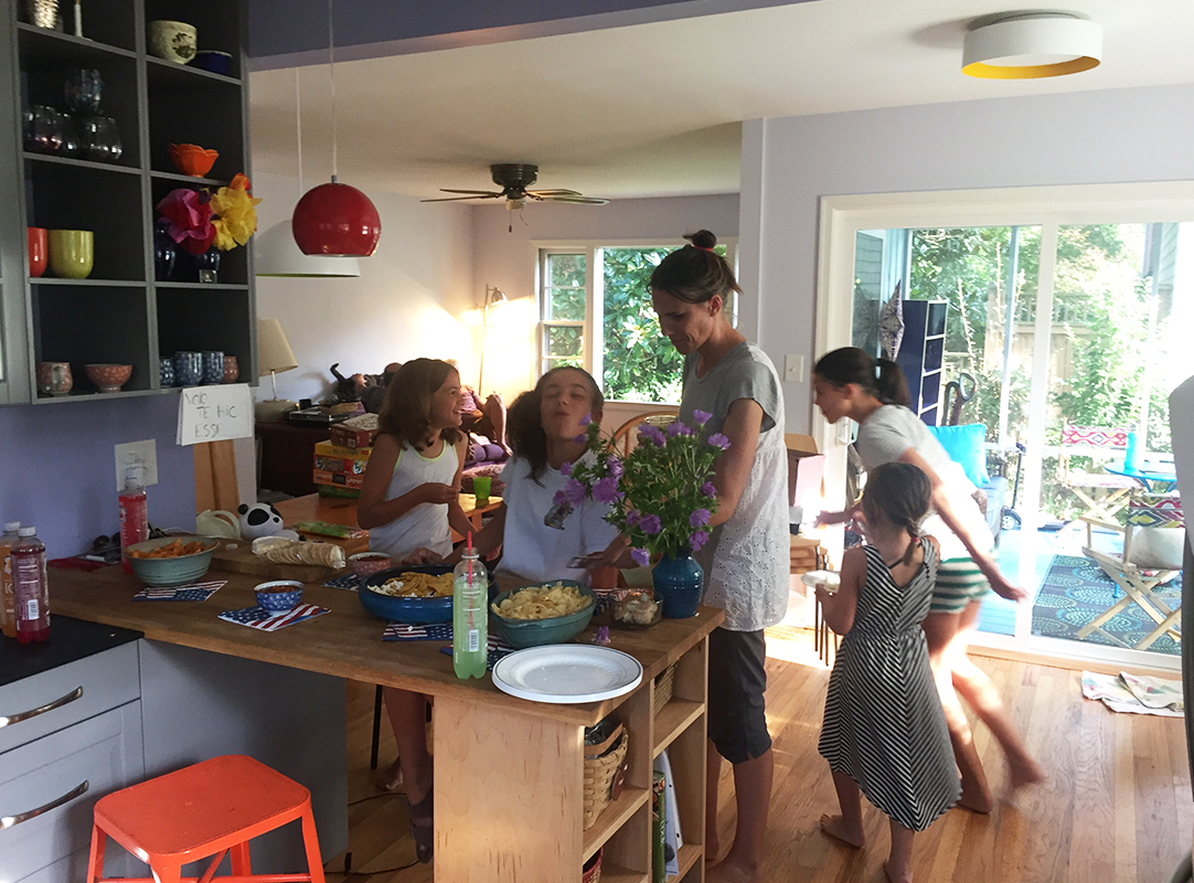 family-friendly kitchen